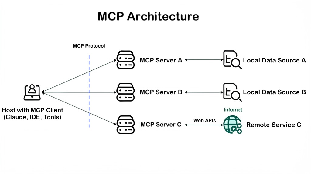 การทำงานของ MCP – ส่วนประกอบและสถาปัตยกรรม